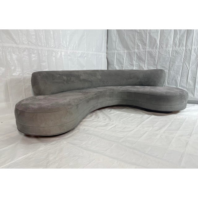 Directional Vladimir Kagan for Directional Serpentine Sofa, 1970s Modernist Design, Usa 1970 For Sale - Image 4 of 18