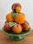 Capodimonte Late 20th Century Ceramic Fruit Topiary Centerpiece For Sale - Image 4 of 7