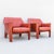Vintage Cassina Model 415 Cab Lounge Chairs in Terracotta Leather by Mario Bellini For Sale - Image 15 of 15