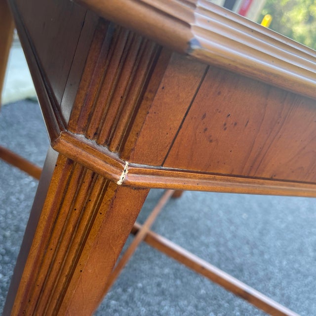 Vintage Drexel Heritage Yorkshire Collection Chippendale Side Table