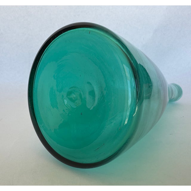 Mid 20th Century Mid 20th Century Blenko Decanter by Winslow Anderson For Sale - Image 5 of 9