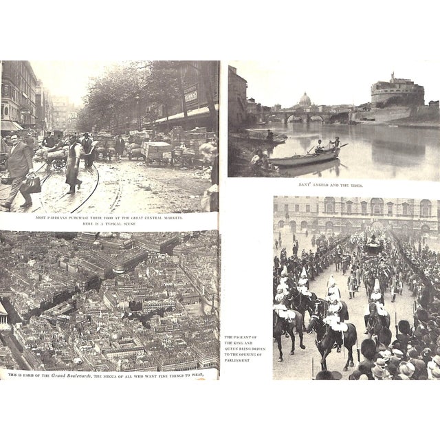 1930s "London, Paris, Rome in Seven Days" 1931 Milton, Arthur For Sale - Image 5 of 5