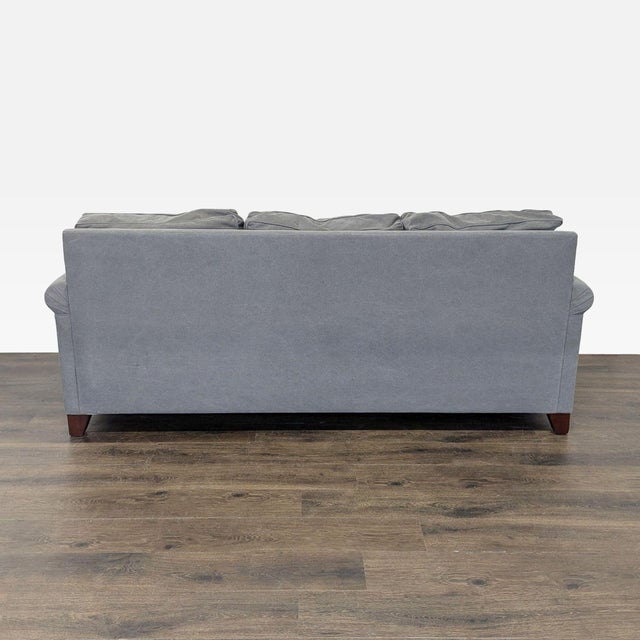 2010s Pottery Barn Cameron 3-Seat Gray Sofa - Comfortable and Stylish For Sale - Image 5 of 8