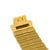 Vintage Piaget Polo 7131 C 701 18k Gold Integral Bracelet Watch For Sale - Image 9 of 14