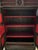 1800's Antique Breton, French, Carved, Shelves, Red Interior, Bookcase! For Sale - Image 4 of 11