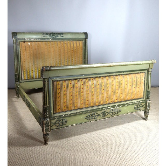 Directoire Bed in Painted Wood For Sale - Image 11 of 11