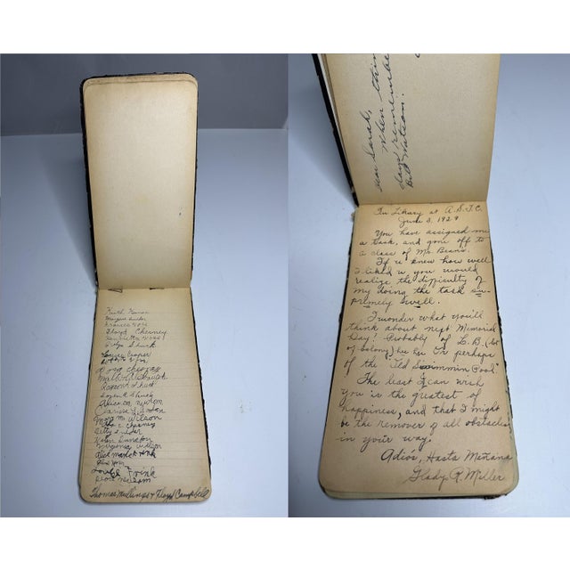 Victorian Autograph Book: Adams State College, Alamosa, Colorado c.1880-1929 For Sale - Image 4 of 10