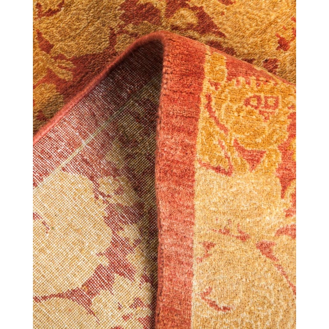 Mogul Collection Hand-Knotted Area Rug - Pink 3' 1" x 5' 0" For Sale In New York - Image 6 of 9