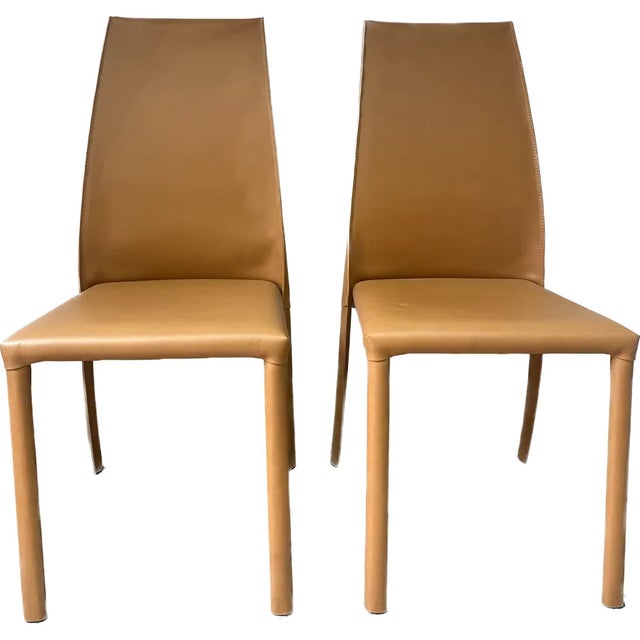 Set of Frag Dining Chairs from Poltrona Frau For Sale - Image 5 of 5