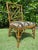 Wood Vintage Palm Beach Regency Fretwork Rattan Dining Chairs | Set of 4 For Sale - Image 7 of 12