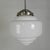 Art Deco Pendant Lamp with Stepped Opaline Shade, 1930s For Sale - Image 3 of 11