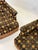 Pair of French Art Deco His & Hers Armchairs in Geometric Velvet, Circa 1930s For Sale - Image 10 of 17