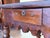Brown French Carved Walnut Desk on Wheels, 1890s For Sale - Image 8 of 10