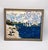 Hand-Painted Acrylic Impasto Seashore Painting With Sailboats and Black Beachgoers For Sale - Image 9 of 11