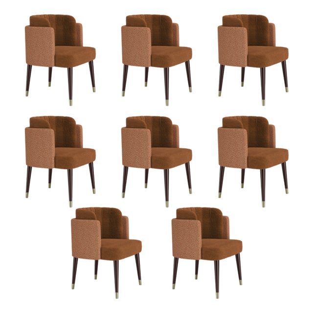 Anita Dining Chairs by Ottiu, Set of 8 For Sale