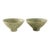 Japanese Ceramic Bowl With Kiln-Transformed Veined Patterns - Set of 2 For Sale