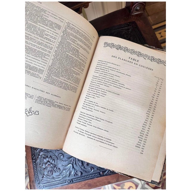 Antique 1920 Larousse Médical Illustré, French Medical Encyclopedia, Book, Antiquarian For Sale - Image 9 of 9