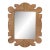 Arteriors Organic Modern Abaca Wrapped Mowgli Wall Mirror For Sale