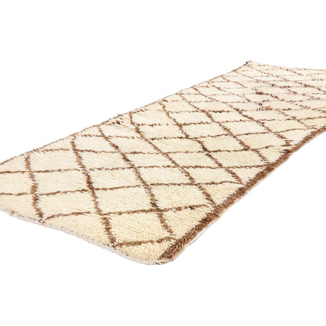 21944 Vintage Azilal Moroccan Rug, 02'05 x 05'10. The Infinite Lineage: A Vintage Azilal Moroccan Masterpiece of Sacred...