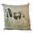 Square Decorative Pillow Adorned With a Stately Cocker Spaniel Dog Portrait - Made in the U K For Sale