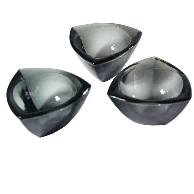 Gray Mid-Century Bowls by Kaj Franck for Nuutajärvi Notsjö, Set of 3 For Sale - Image 8 of 8