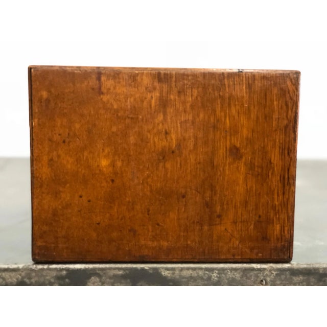 20th Century Campaign Oak Letter Box For Sale - Image 4 of 11