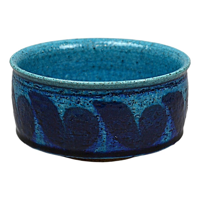 Ceramic Bowl by Inger Persson for Rörstrand Studio, Sweden, 1960s For Sale