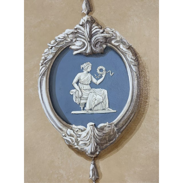 1980s Large Trompe l'Oeil of Syon House For Sale In Fayetteville, AR - Image 6 of 11