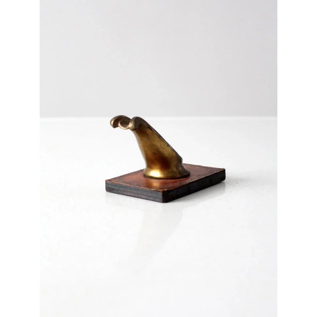 Wood Vintage Italian Pipe Rest For Sale - Image 7 of 13