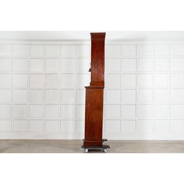 English Glazed Mahogany Bookcase, 1860s For Sale - Image 12 of 18