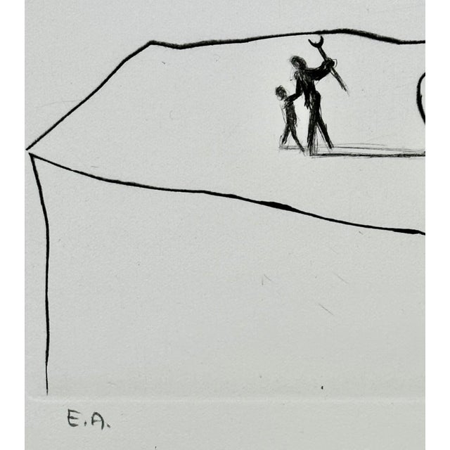 1970s Salvador Dali After 50 Years of Surrealism the Curse Conquered For Sale - Image 5 of 6