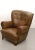 Vintage Danish Club Chair in Leather For Sale - Image 9 of 11