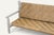 Vintage Bench in Braided Rope and Painted Wood, 1950s For Sale - Image 9 of 18