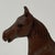 VTG Carved Wood 4" Saddle Bred Horse Weanling 3d Equine Folk Art Grand Walnut For Sale - Image 9 of 12