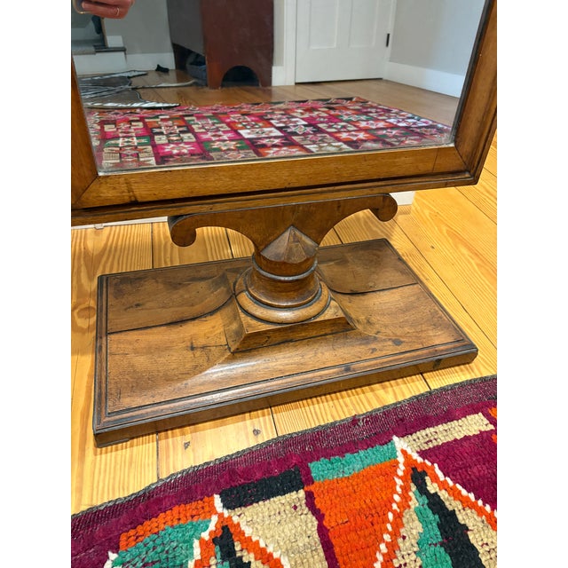 Late 19th Century Antique French Cheval Tabletop Mirror For Sale - Image 5 of 8
