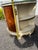Vintage Italian-Style Marquetry Round Accent Table / Nightstand With Storage For Sale - Image 4 of 12