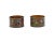 Japanese Antique Japanese Meiji Cloisonne Enamel Napkin Rings- Set of 2 For Sale - Image 3 of 7