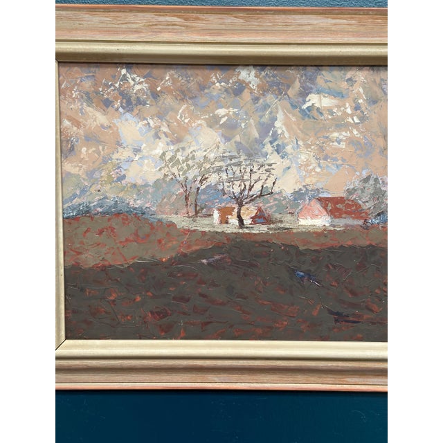 Bertil Wahlberg, Landscape, 1950s, Oil Painting on Panel, Framed For Sale - Image 4 of 18