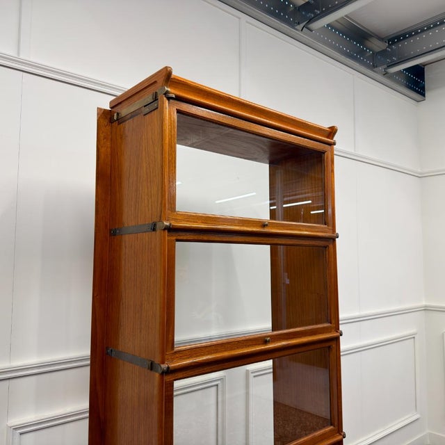 Bookcase Door in Ash and Glass from Globe Wernicke For Sale - Image 9 of 17