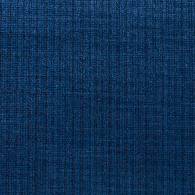 Contemporary SAMPLE - Schumacher Antique Strie Velvet Fabric In Royal For Sale - Image 3 of 3