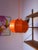 Orange Pendant Lamp with Orange Cable from Ilka Plast For Sale - Image 11 of 11