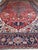 Antique Persian Serapi Carpet Handmade Wool Oriental Rug, Red, Ivory, Light Blue For Sale - Image 4 of 18