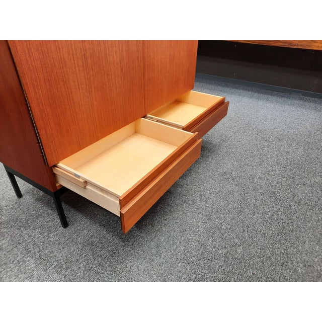 1960s Model S21 Highboard in Teak by Dieter Wäckerlin for Behr, 1960s For Sale - Image 5 of 13