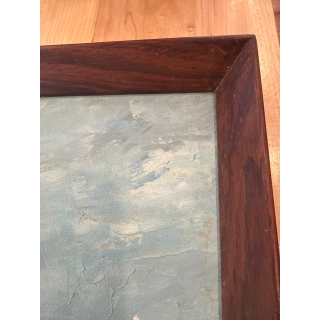 Signed 1975 Oil on Canvas by Pnakash – African Agricultural Labor Scene For Sale - Image 12 of 12