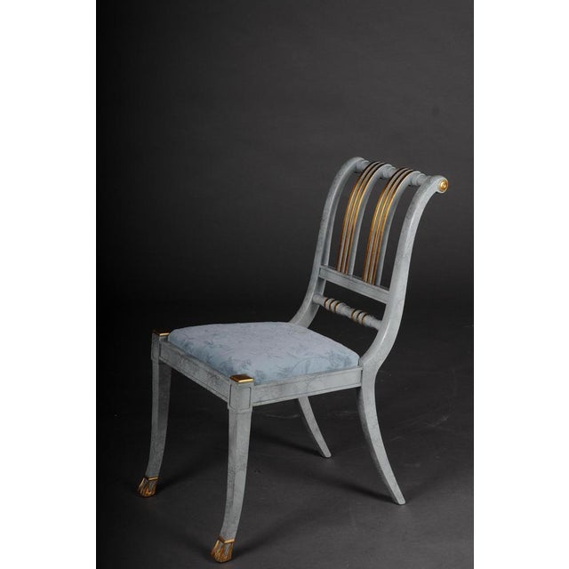 20th Century Italian Wood Chairs, Set of 4 For Sale - Image 12 of 18