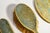 Art Deco Rare Antique English Shagreen Vanity Set c.1920, Goldsmiths & Silversmiths London, 5-Piece Boxed Dressing Set Brushes Mirror For Sale - Image 3 of 15
