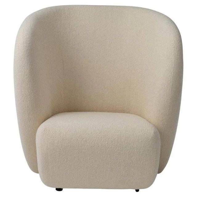 Haven Lounge Chair in Cream by Warm Nordic For Sale - Image 9 of 9