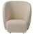 Haven Lounge Chair in Cream by Warm Nordic For Sale - Image 9 of 9
