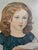 19th Century American Folk Art Portrait Painting of a Girl With a Book, Boston For Sale - Image 11 of 16