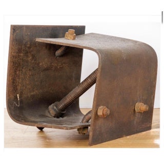 Oleg Sohanievich, Corten Steel Sculpture Oleg Sohanievich Non Conformist Avant Garde Ukrainian, 1995 For Sale